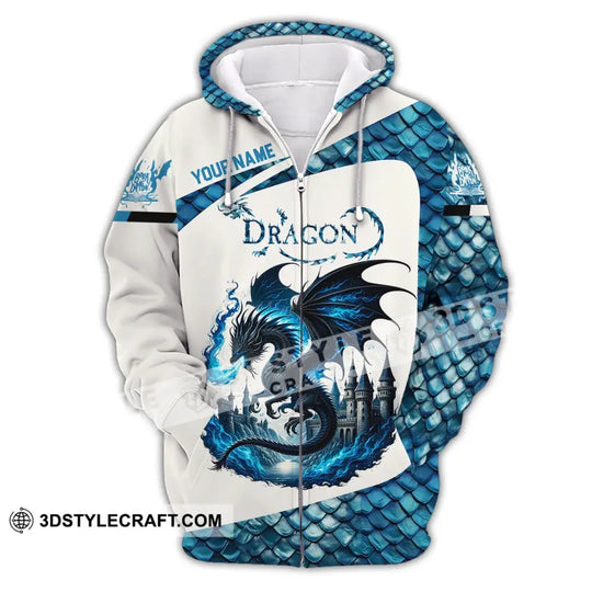 Unisex Shirt, Custom Name Dragon Shirt, Dragon T-Shirt Hoodie Long Sleeve Shirt style option 3