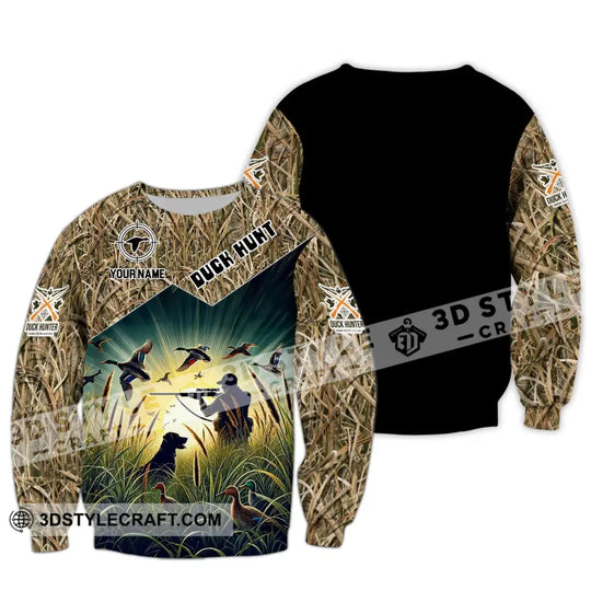 Unisex Shirt - Custom Name Duck Hunt Shirt style option 4