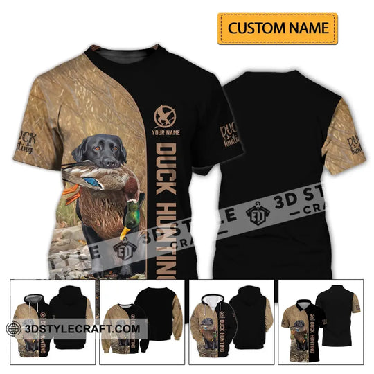 Unisex Shirt - Custom Name Shirt - Duck Hunting style option 2