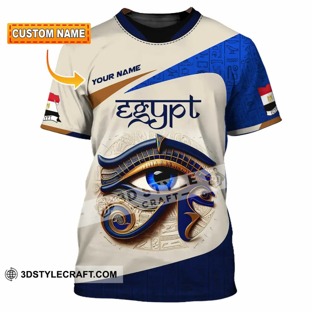 Unisex Shirt Custom Name Egypt Lover Gift T-Shirt