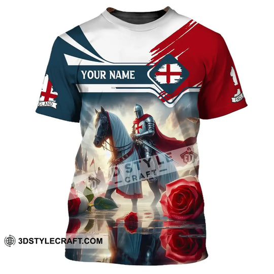 Unisex Shirt, Custom Name England Shirt, England Polo Long Sleeve, English Gift style option 3