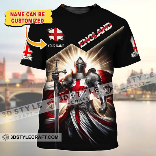 Unisex Shirt, Custom Name England Shirt, England Polo Long Sleeve Shirt, English T-Shirt style option 1