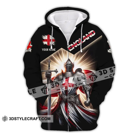 Unisex Shirt, Custom Name England Shirt, England Polo Long Sleeve Shirt, English T-Shirt style option 4