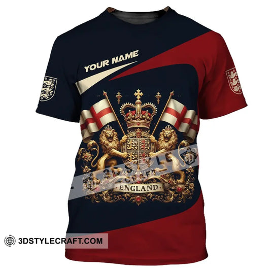 Unisex Shirt, Custom Name England T-Shirt, England Lover Shirt, England Gift style option 2