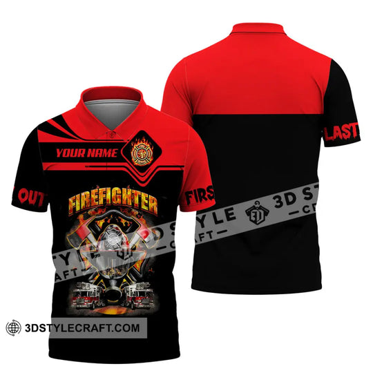 Unisex Shirt, Custom Name Firefighter Shirt, Firefighter Memorial Shirt, Fallen Firefighters 911 Memorial style option 4