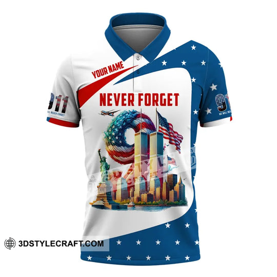 Unisex Shirt, Custom Name Firefighter Shirt, Firefighter Memorial, Fallen Firefighters 911 Memorial T-Shirt style option 4