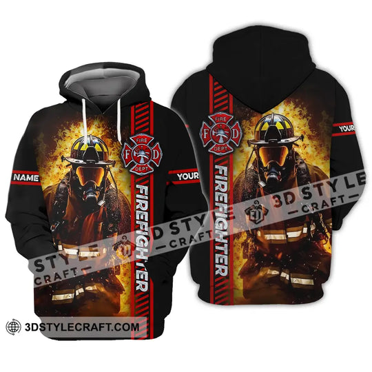 Unisex Shirt - Custom Name Shirt, Firefighter Patriot Day 911 style option 3