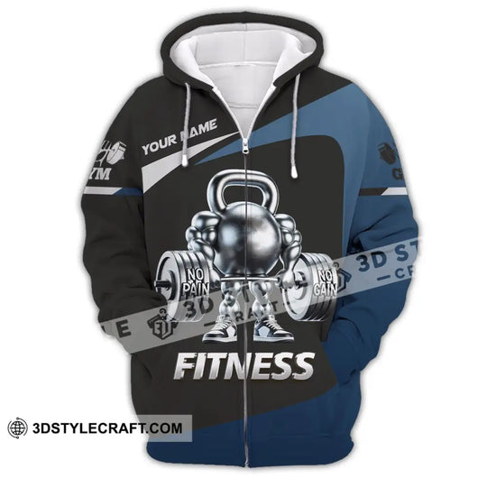 Unisex Shirt, Custom Name Fitness Shirt, Work Out Long Sleeve, Gym Shirt style option 3