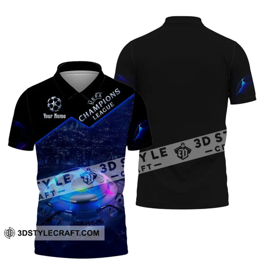 Unisex Shirt, Custom Name Football T-Shirt, UEFA Shirt, Gift for Football Lover style option 4