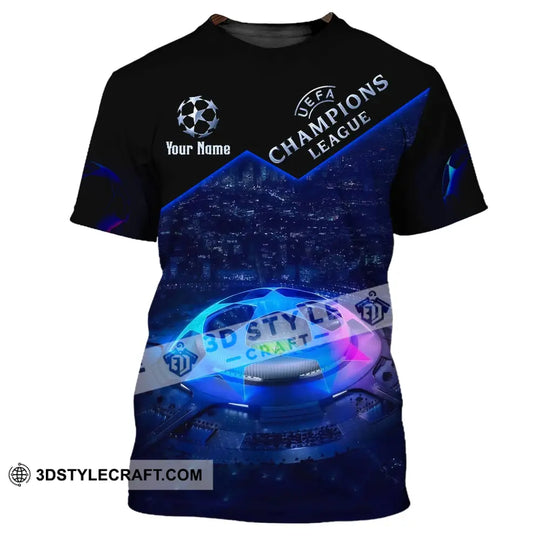 Unisex Shirt, Custom Name Football T-Shirt, UEFA Shirt, Gift for Football Lover style option 2