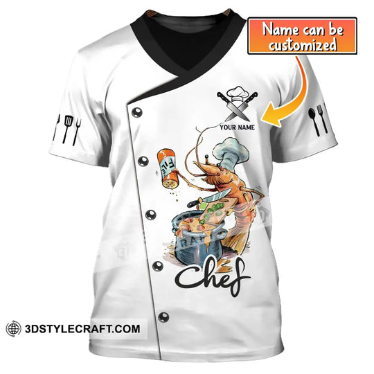 Unisex Shirt, Custom Name Shirt for Chef, Shirt for Chefs, Chef T-shirt, Chef Apparel style option 1