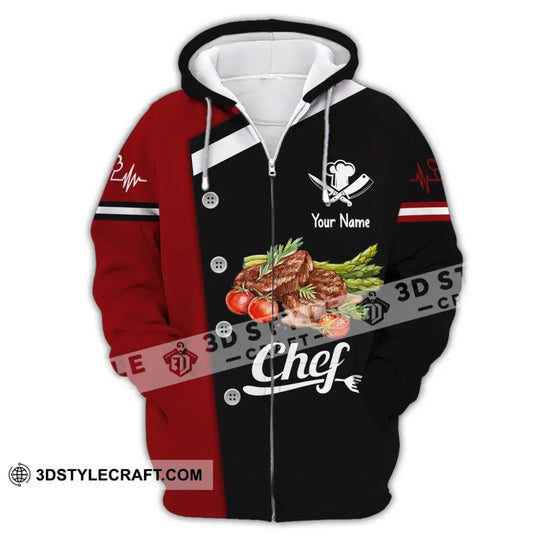 Unisex Shirt, Custom Name Shirt for Chef, Chef Hoodie Shirt, Chef Apparel style option 3