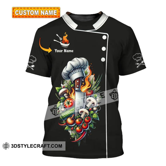 Unisex Shirt - Custom Name For Chef T-Shirt