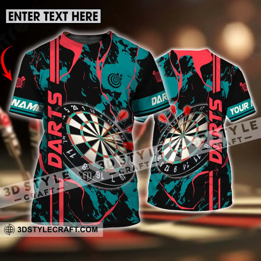 Unisex Shirt - Custom Name For Darts Lover T-Shirt