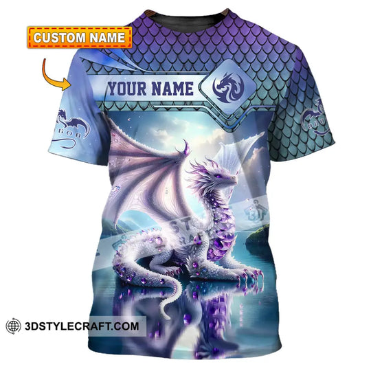 Unisex Shirt, Custom Name Shirt for Dragon Lover, Dragon T-Shirt Hoodie Long Sleeve Shirt style option 1