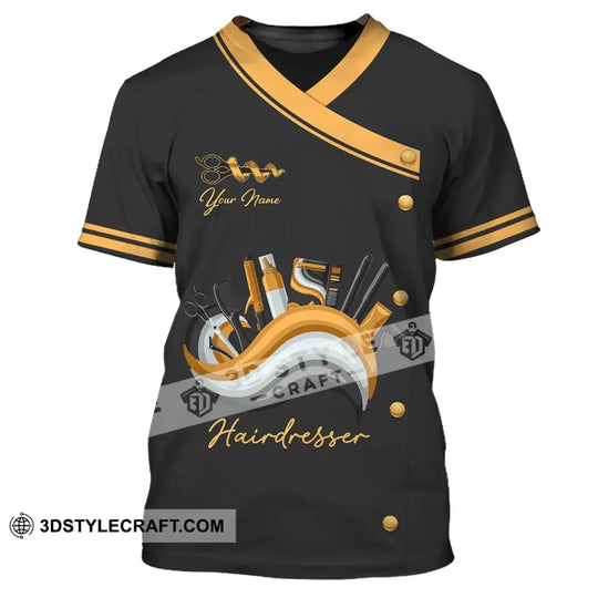 Unisex Shirt - Custom Name Shirt - Shirt For Hairdresser style option 2