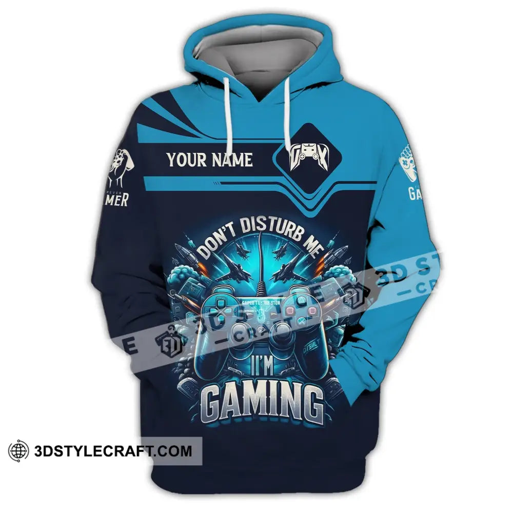 Unisex Shirt Custom Name Gamer For Game Lover Apparel Hoodie / S T-Shirt