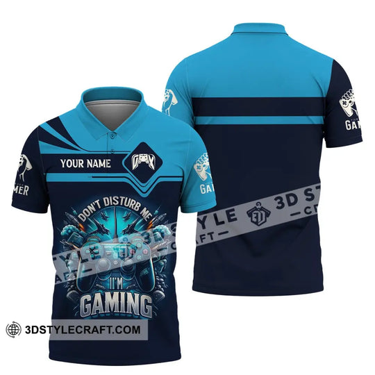 Unisex Shirt, Custom Name Gamer Shirt, Shirt For Game Lover, Gamer Apparel style option 4