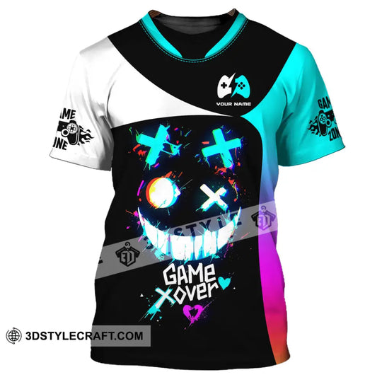 Unisex Shirt, Custom Name Gamer Shirt, Gamer Gift style option 2