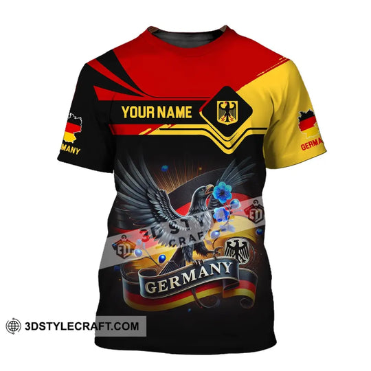 Unisex Shirt, Custom Name German Shirt, Germany Polo Long Sleeve, Germany Gift style option 2