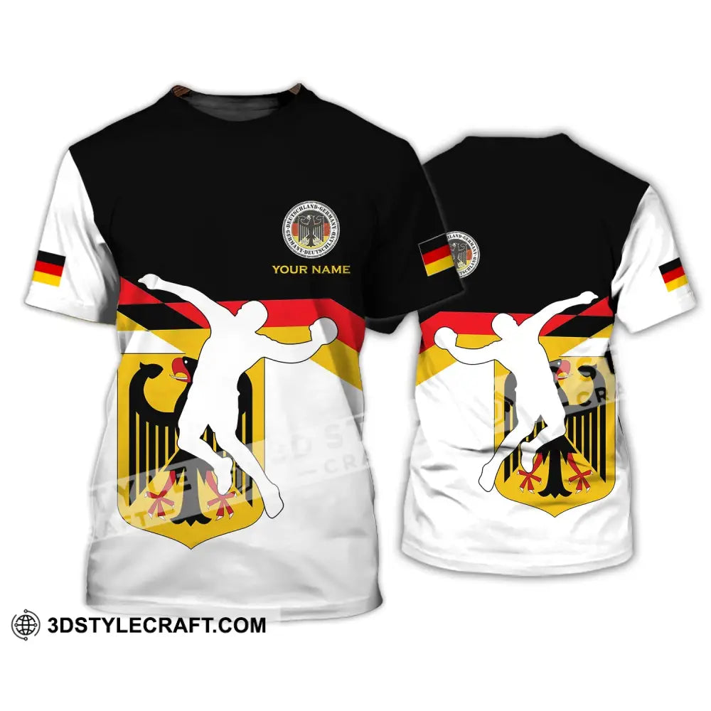 Unisex Shirt - Custom Name Germany Handball T-Shirt / S T-Shirt