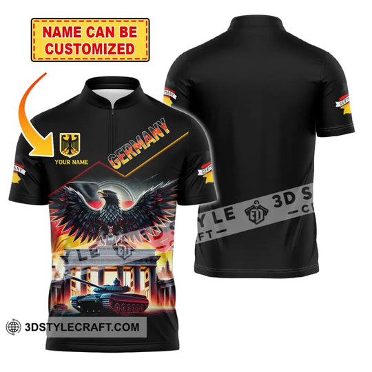 Unisex Shirt, Custom Name Germany Shirt, Germany Hoodie Shirt Polo Long Sleeve Shirt style option 2