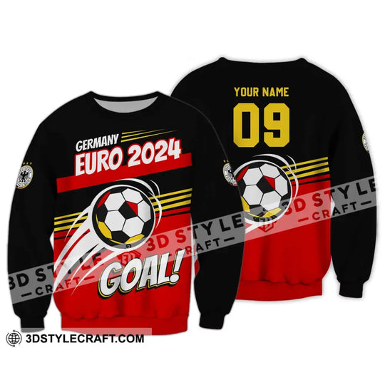 Unisex Shirt - Custom Name Shirt, Germany National Team Euro 2024 Goal! style option 4