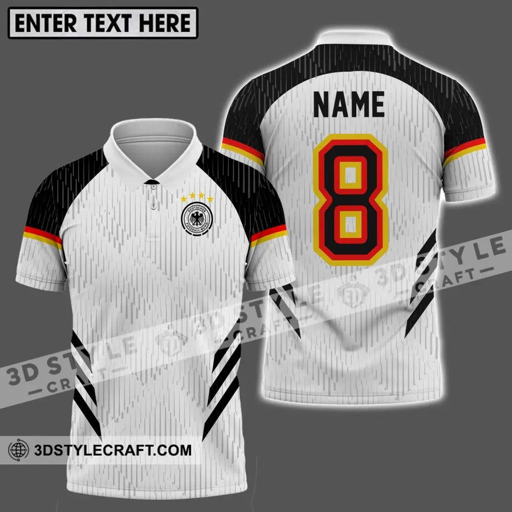 Unisex Shirt - Custom Name Germany National Team Polo / S T-Shirt