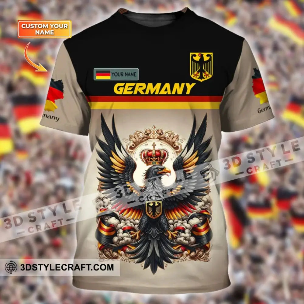 Unisex Shirt Custom Name Germany T-Shirt German Polo Love Gift