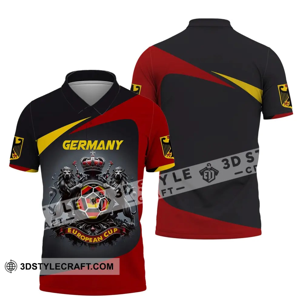 Unisex Shirt Custom Name Germany T-Shirt German Polo Love Gift / S