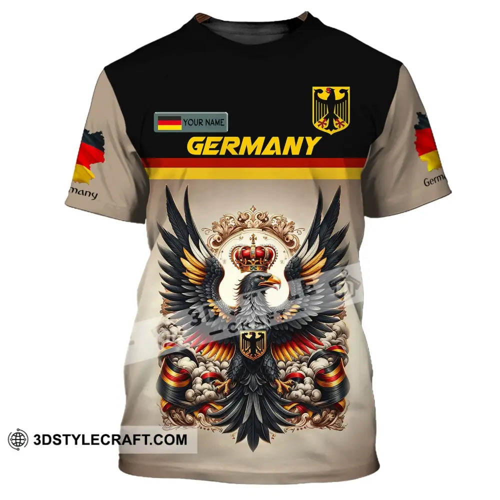 Unisex Shirt Custom Name Germany T-Shirt German Polo Love Gift / S