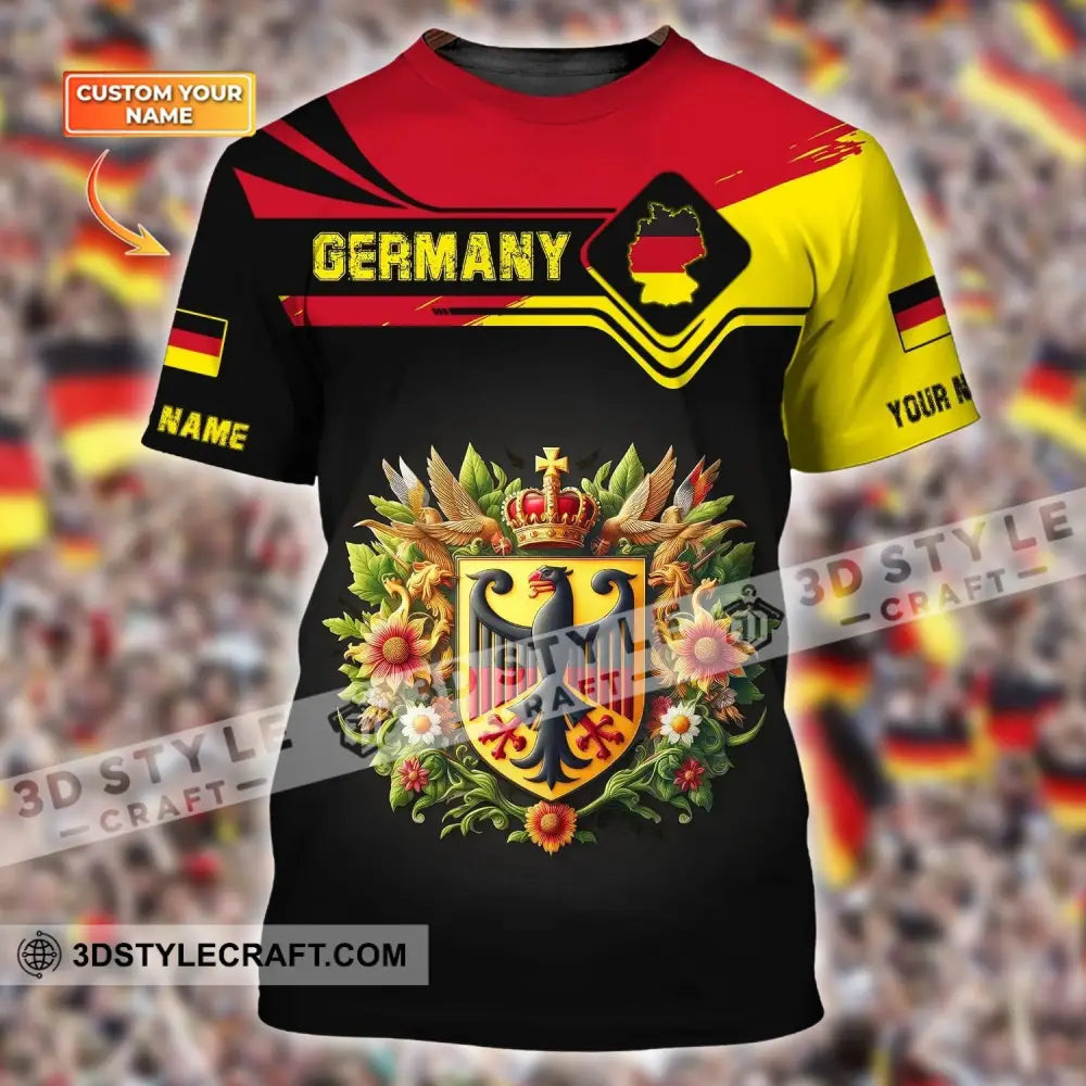 Unisex Shirt Custom Name Germany T-Shirt German Pride Gift