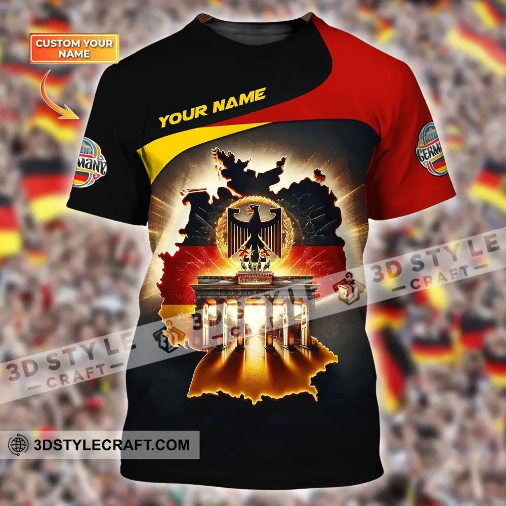 Unisex Shirt Custom Name Germany T-Shirt German Pride Gift