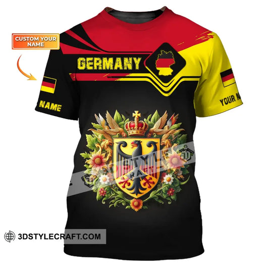 Unisex Shirt Custom Name Germany T-Shirt German Pride Gift