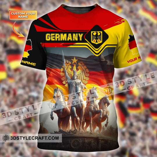 Unisex Shirt, Custom Name Germany T-Shirt, German Shirt, German Pride Gift style option 2