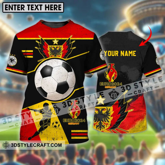 Unisex Shirt - Custom Name Shirt, Germany Team Euro 2024 style option 1