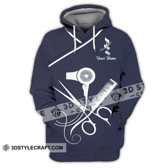 Unisex Shirt - Custom Name Shirt - Gift For Hairdresser Lover, Custom Name Hairdresser Shirt style option 3
