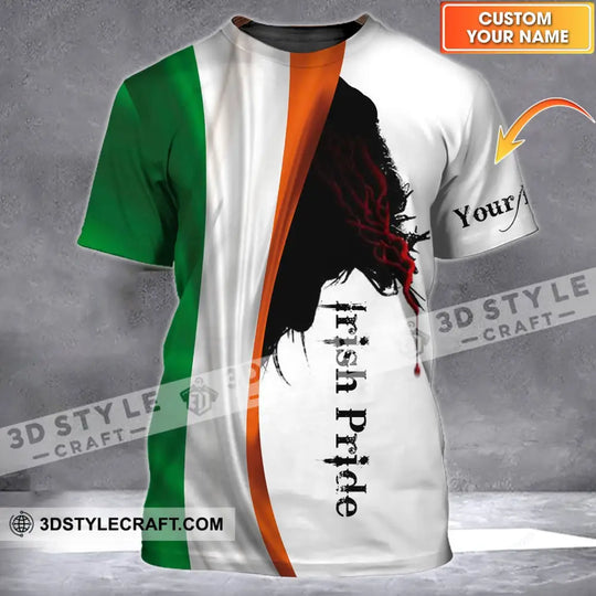 Unisex Shirt - Custom Name Shirt - Gift For Patrick's Day, Happy Saint Patrick's Day style option 1