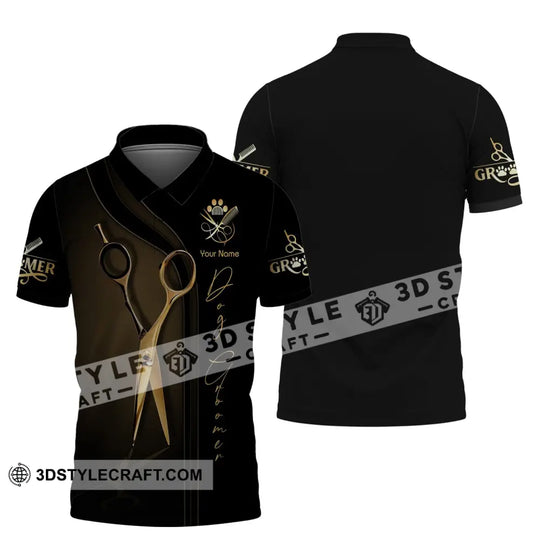 Unisex Shirt, Custom Name Groomer Shirt, Pet Grooming T-Shirt, Pet Groomer Hoodie style option 4