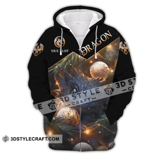 Unisex Shirt - Custom Name Growing Dragon Shirt style option 3