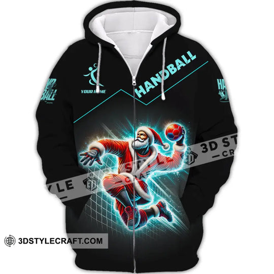 Unisex Shirt, Custom Name Handball Shirt, Handball Christmas Gift style option 2