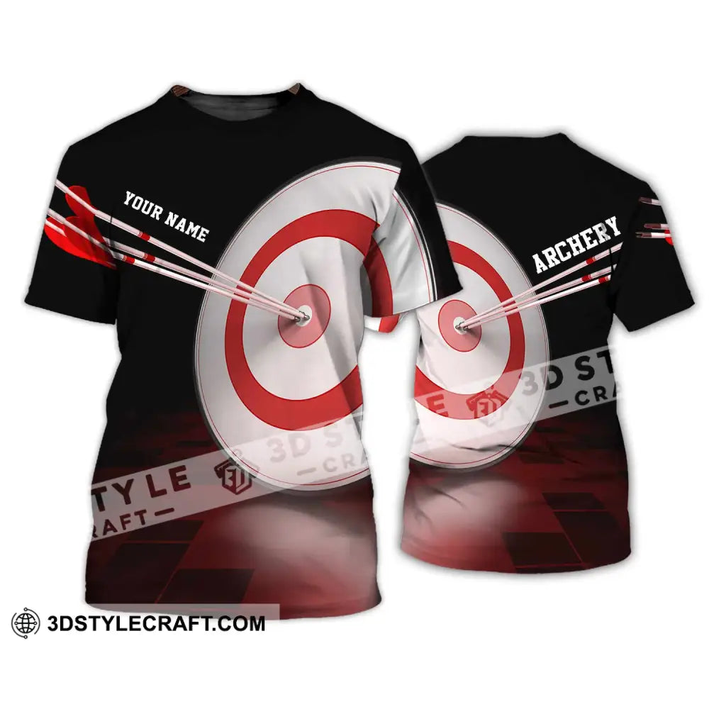 Unisex Shirt - Custom Name Hit The Target Darts T-Shirt / S T-Shirt