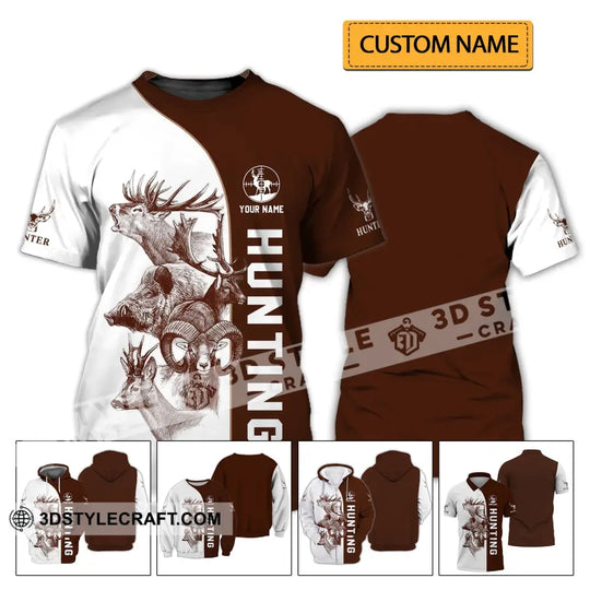 Unisex Shirt - Custom Name Shirt - Hunting Shirt, Hunting Name style option 2