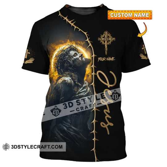 Unisex Shirt - Custom Name Hurt Jesus Shirt style option 1