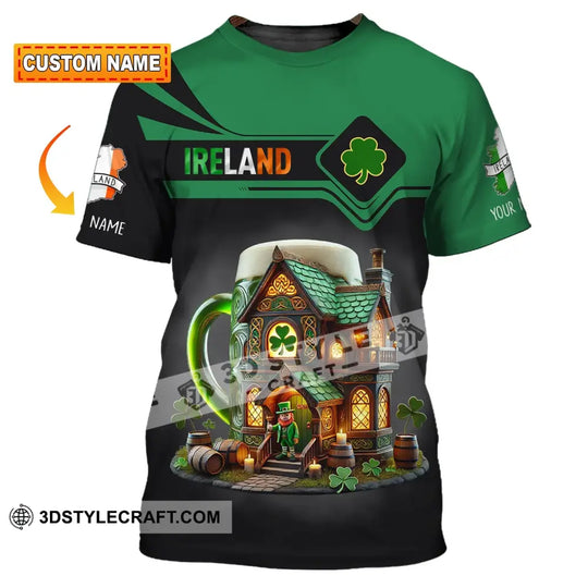 Unisex Shirt, Custom Name Ireland Shirt, Ireland Lover T-Shirt, Ireland Gift style option 1