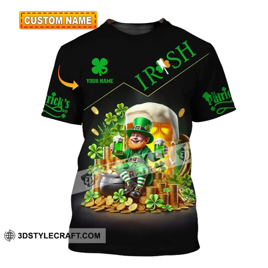 Unisex Shirt, Custom Name Irish Shirt, Ireland Love T-Shirt style option 1
