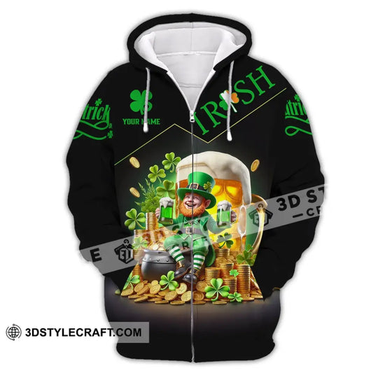 Unisex Shirt, Custom Name Irish Shirt, Ireland Love T-Shirt style option 4