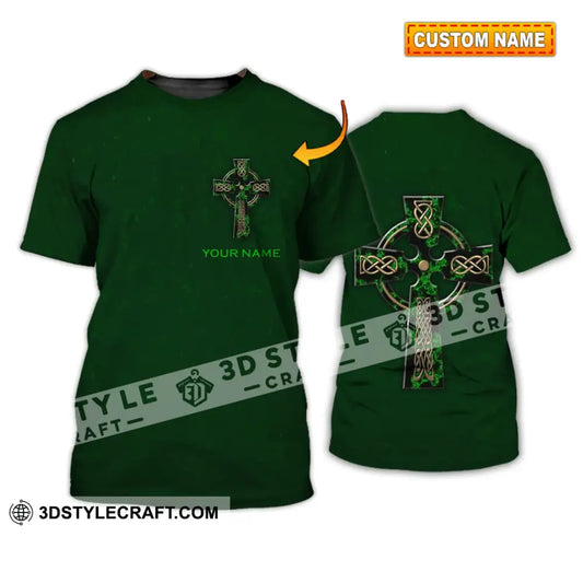 Unisex Shirt - Custom Name Irish Patrick’s Day Gift Happy Saint T-Shirt