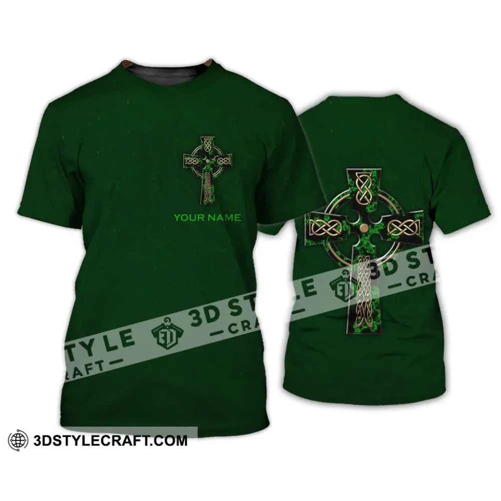 Unisex Shirt - Custom Name Irish Patrick’s Day Gift Happy Saint T-Shirt / S T-Shirt