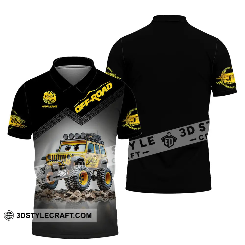 Unisex Shirt Custom Name Jeep Gift For Lover Polo / S T-Shirt